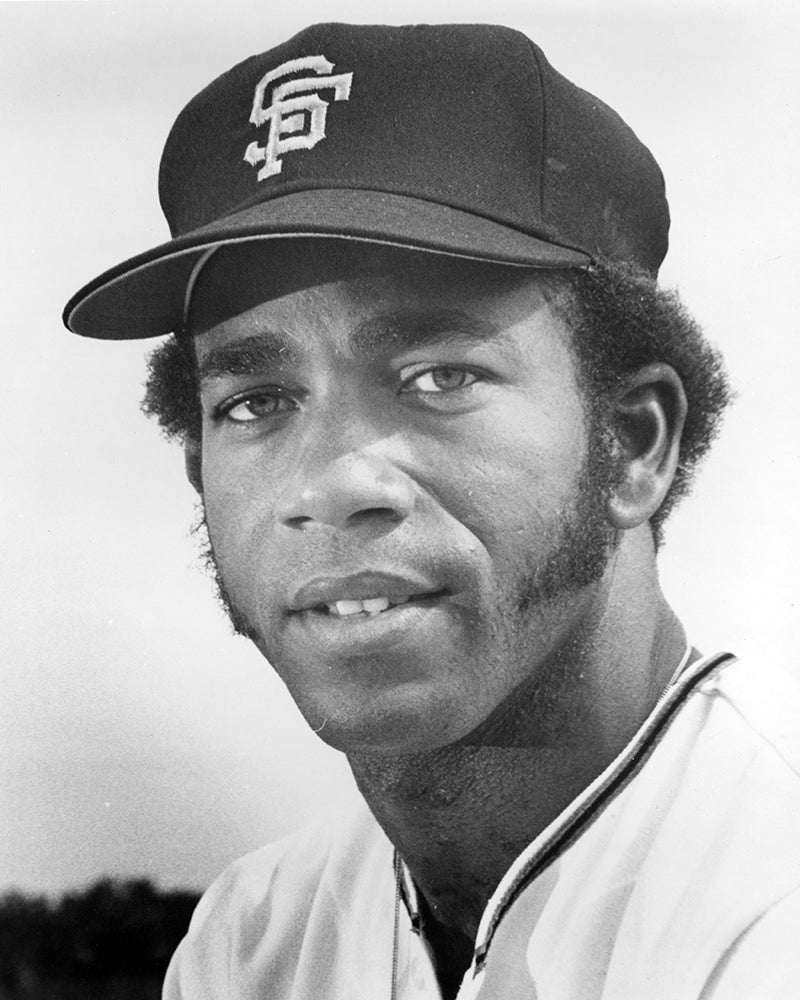 Head and shoulders portrait of Von Joshua in Giants uniform